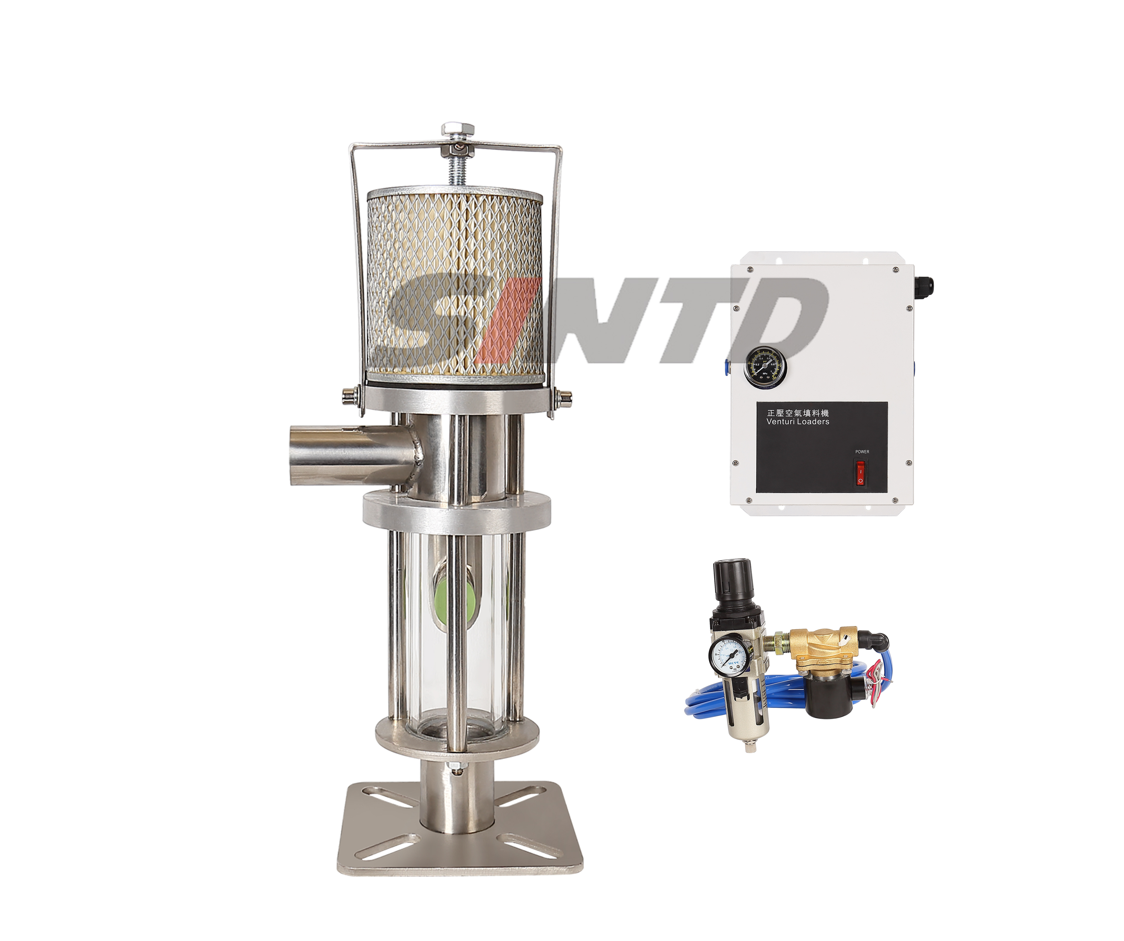 Пневматический бункерный погрузчик