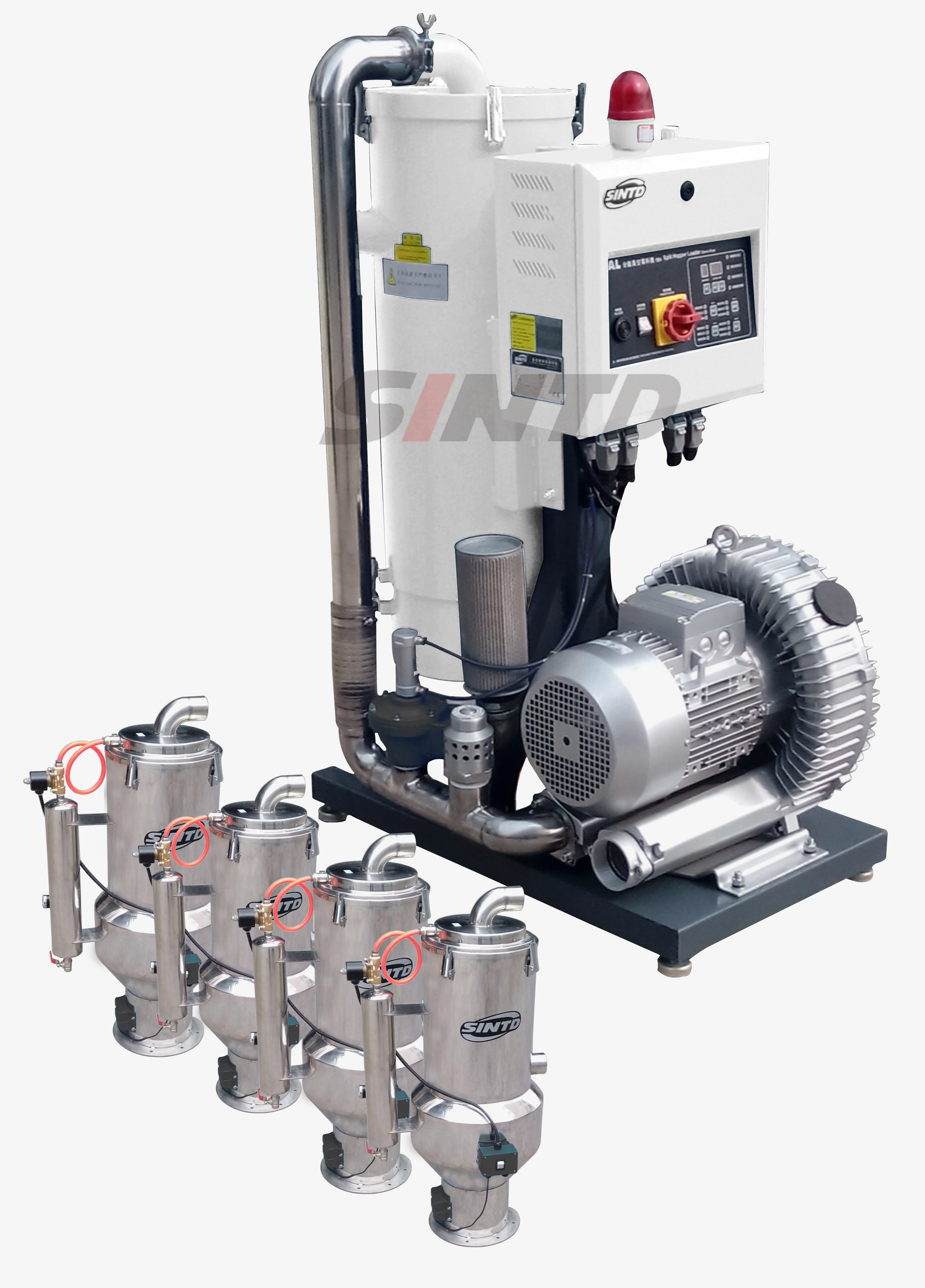 Euro Type Separated Vacuum Hopper Loader
